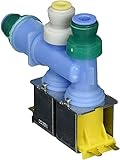 NEW W10349187, W11043013 Water valve Compatible for Whirlpool Washer made by OEM Manufacturer, AP6020095, PS11753408, AP6041509, W10913947 by Primeco - 1 YEAR WARRANTY