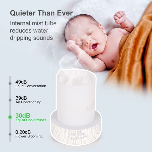 Essential Oil Diffusers,120Ml Diffusers For Essential Oils Kids Room,Cool Mist Humidifier With 7 Colors Changed,Ideal For Baby Nursery And Plants, Quiet, Ultrasonic Salt Therapy #TOP4