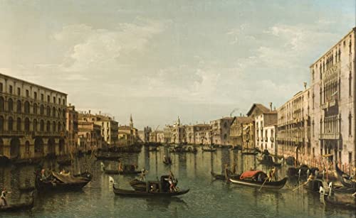 Poster affiche décorative Venise Bernardo Bellotto grand format salon 60x90