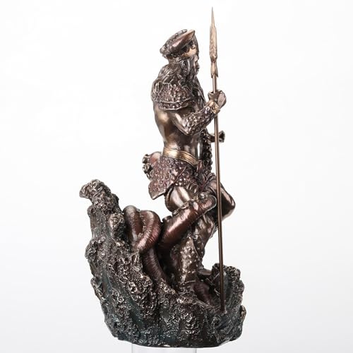 Figura Decorativa Oceanus Titan de Agua 8.88 pulg miniatura 6