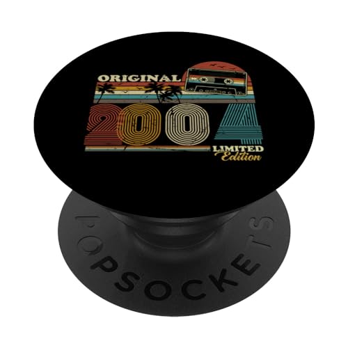 2004 Vintage Cumpleaños Retro Edición Limitada Hombres Mujer PopSockets PopGrip Intercambiable