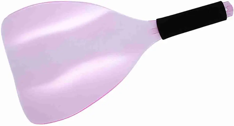 Daconovo Máscara de Spray de Cabelo Profissional Durável Protetor Facial Protege Olhos e Nariz para Salão Beleza e Uso Doméstico Roxo Rosa Tamanho 12,7 "x 6,1" (Rosa)