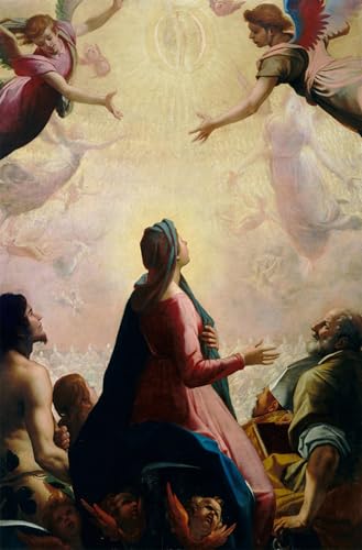 Cuadro de la Inmaculada Concepción de Jacopo Chimenti, óleo clásico de alta calidad