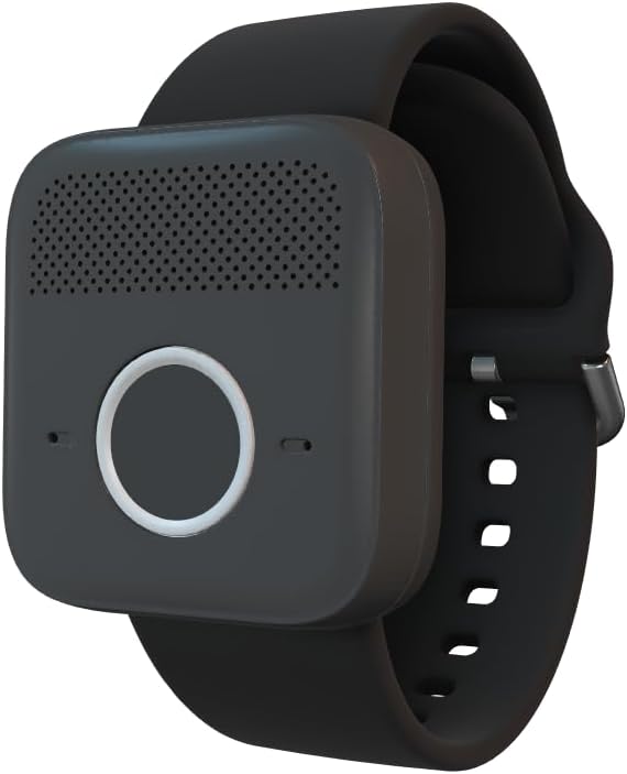 Medical Alert Pendant W with Fall Detection & GPS | Wrist Attachment ...