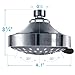 High Pressure Fixed Showerheads,5-Mode High Flow Fixed Showerheads,4inch Rain Shower Heads with adjustable Metal Swivel Ball Jiont