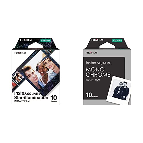 yZbgzFUJIFILM XNGAtH[}bgtB instax SQUARE mN[t[ 10 INS SQ MONOCHROME WW1 & FUJIFILM XNGAtH[}bgtB instax SQUARE X^[C
