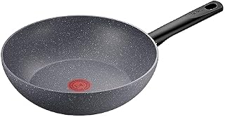 TEFAL G2801902 Natural On patelnia wok, 28 cm, szary