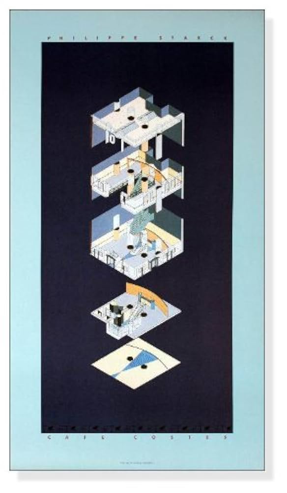 Amazon.co.jp: ポスター フィリップ スタルク カフェ コスト