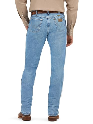 Image of Wrangler Men's Retro Slim Fit Straight Leg Jean