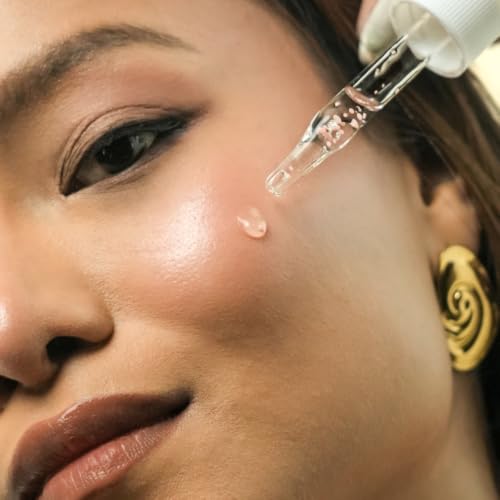 Image of ILEM JAPAN Dew Serum 30ml | Capsule Technology Face Serum with Sakura Extract, Niacinamide, Hyaluronic Acid, Stable Vitamin C & Ceramides | Made in Japan