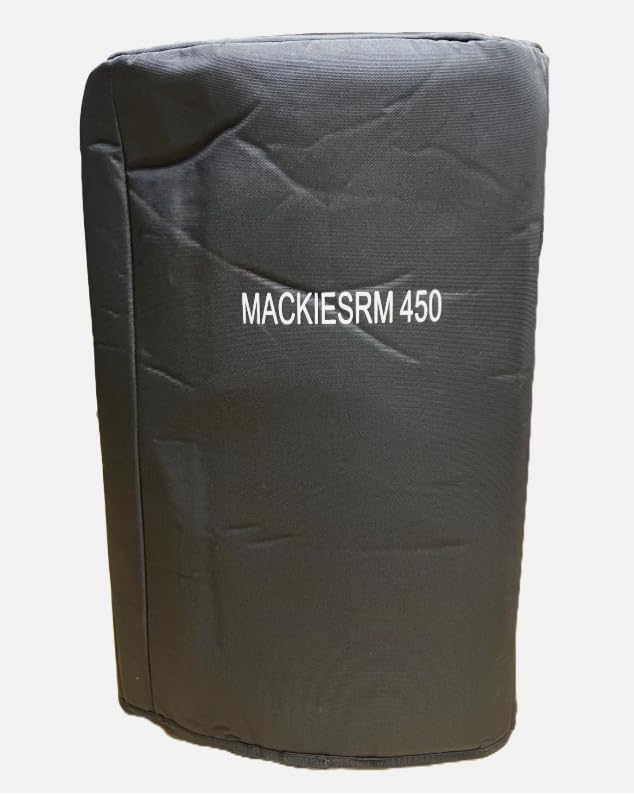 2 (One Pair) LASE Speakers Slip Padded Covers For MACKIE SRM-450 V1, V2, V3 & C300
