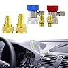 MeevrgR R-134a to R-1234yf Adapter Set – Manual Adjustable Connector Copper/Aluminum/Steel Construction Quick-Connect for AC Service #4