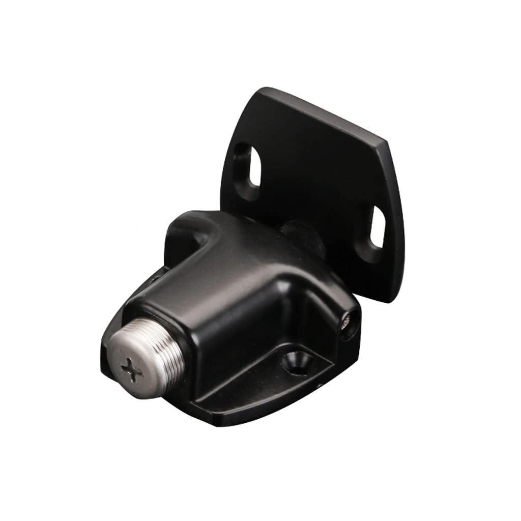 Magnetic Door Stop Tope De Puerta Con Succión for Suelo Baño, Negro Y Blanco(Schwarz)