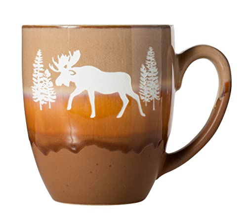 Taza Cape Shore Freeport Stoneware 18oz Diseño Alce miniatura 1