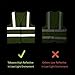Tekware Safety Vest with High Reflective Strips, Pack of 10 Bright Neon Color Construction Protector with Zipper, Size XL