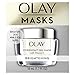Face Mask Gel by Olay Masks, Overnight Facial Moisturizer with Vitamin C and Hyaluronic Acid for Brighter Skin, 1.7 Fl Ounce