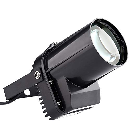 Disco Ball Spotlight+ Led Pinspot Light, Pin Spots Mirror Ball Motor Party Light Ball, 3W White Stage Spot Light For Mirror Ball #TOP5