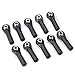 QUE-T 10pcs M3 Plastic Ball Head Link Rod Ends Joint Linkage for 1/10 RC Axial SCX10 Crawler Car (A)
