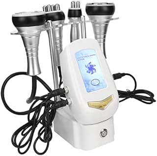 Máquina de Cavitação, Máquina de Emagrecimento, Máquina de Esculpir Corpo, Máquina de Cavitação 4 Em 1 Massageando Cuidados Com a Pele Ultrassônica 40K Máquina de Beleza (plugue americano)