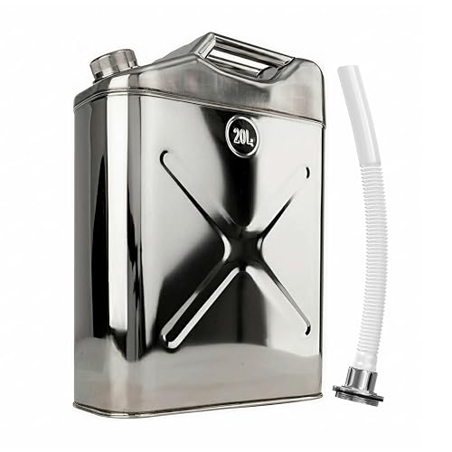 SAFECASTLE Stainless Jerry Can