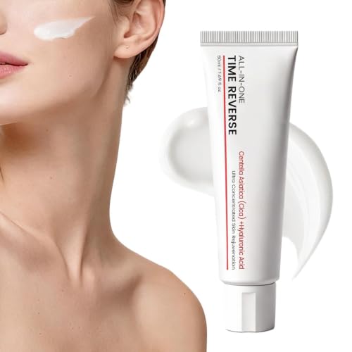 Crema hidratante diaria para el rostro - Hidratante antiarrugas y reafirmante - Calma la piel sensible, restaura la elasticidad y la hidratación profunda, para todo tipo de piel día noche
