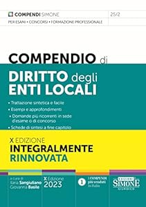 Vedi scheda su Amazon Compendio di Diritto degli Enti Locali