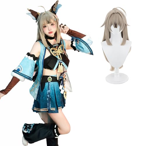 人気ゲームキャラクター本格再現！？】原神の淑女-ｼﾆｮｰﾗ風コスプレは