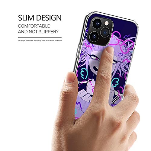 Phone Case Toga Himiko My Academia The Hero Compatible With Iphone 14 13 12 11 X Xs Xr 8 7 6 6S Plus Pro Max Galaxy Note S9 S10 S20 Ultra Plus Transparent #TOP1