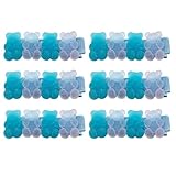 MAGICLULU 6 Stück Haarnadeln für Mädchen Süße Blaue Haarspangen aus Leichtem Material Dekorative Pony Haarnadeln für Vielseitiges Haarstyling