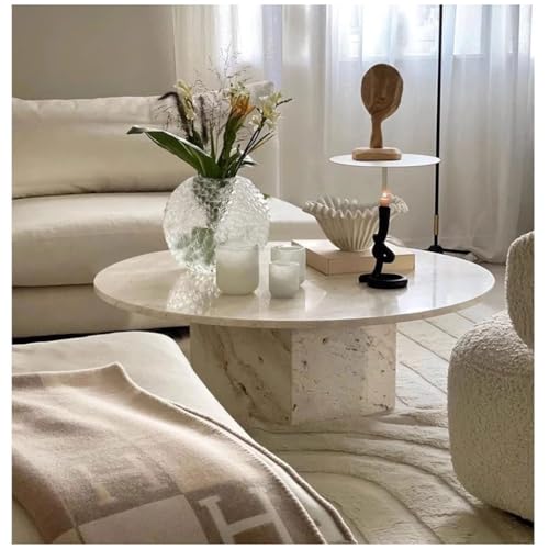 Coffee Tables Cream Style Natural Travertine Coffee Table Marble Living