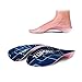 3/4 Insert Insole for Foot Pain from Plantar Fasciitis, High Arch,Flatfoot,Over-Pronation, Compound Orthopedic Arch Support Insole