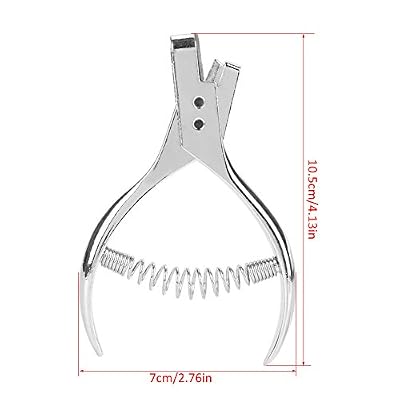 Punch Pliers, Hole Stamp Pliers Leather Punch Maker Pattern Notcher Stainless Steel Designer Sewing Pliers Tailor Sewing Pliers Pattern Marking Tool