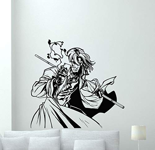 Vinilo decorativo de pared Gambit Comics Superhéroe