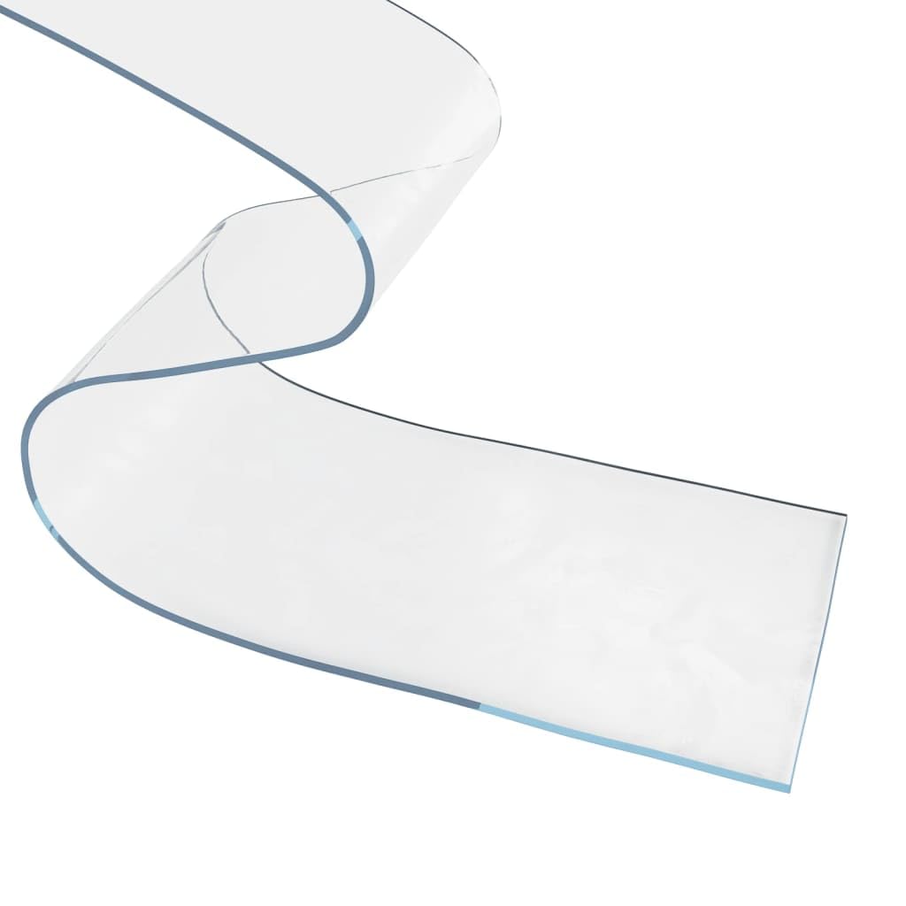 Rotolo di tenda a strisce in PVC, 2,6 mm x 300 mm, trasparente, lunghezza 25 m, per divisorio, protezione da sguardi indiscreti e protezione dal freddo, per soggiorno, camera da letto, cucina