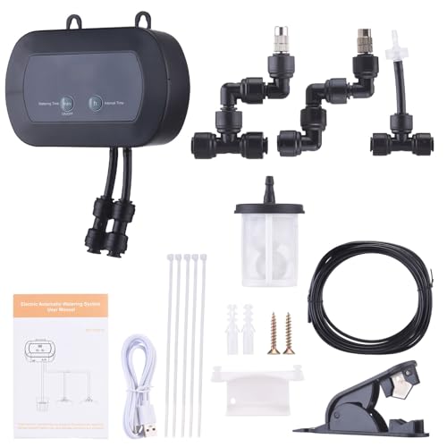 Kit d'irrigation intelligent pour terrarium de reptiles et plantes d'intérieur vertes