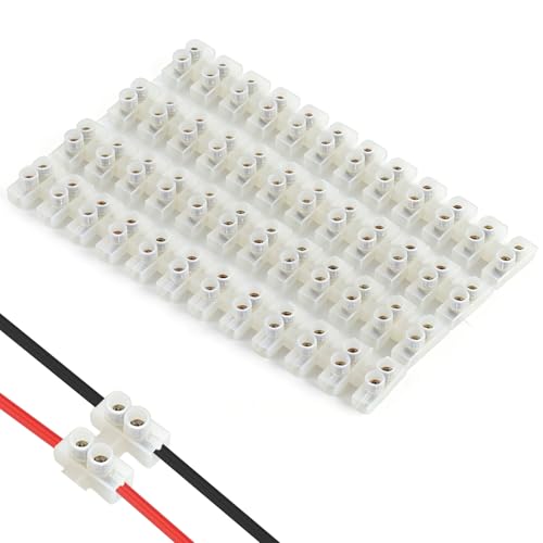 4 Set Morsetti Elettrici Rapidi, Connettori Elettricio Rapidi 22V, Morsetti Elettrici a Cappuccio a 2 Poli, Morsettiera Elettrica, Morsetto di Connessione Rapida Elettrico