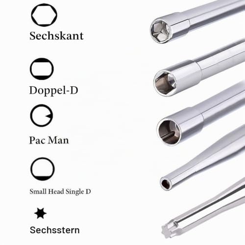 Foto von 10 Pack Vergaser-Einstellwerkzeug mit Vergaser-Reinigungsbürsten-Nadel für allgemeinen 2 Zyklus kleinen Motor ECHO STIHL Poulan Husqvarna MTD Ryobi Homelite-Trimmer-Unkraut-Esser-Kettensäge