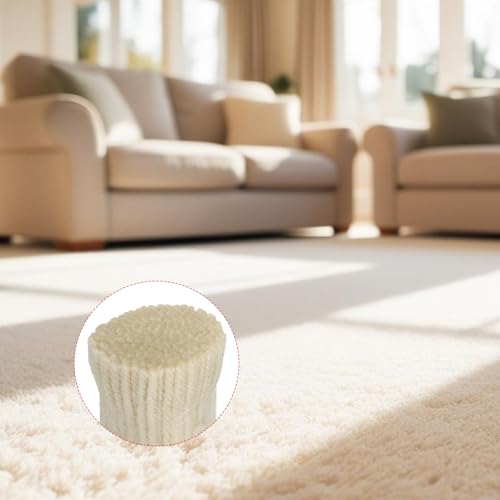 Image of MECCANIXITY 15 Rolls Latch Hook Yarn, 3mm White Latch Hook Kit Yarn Precut Hook Rugs Making Crochet Bundles for Rug Adults Beginners Tapestry DIY Craft