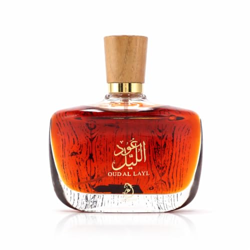 Image of Arabiyat Oud Al Layl EDP 100ML - Unisex | Premium Arabic Oud Perfume Spray | Long Lasting Woody Oriental Fragrance for Men & Women