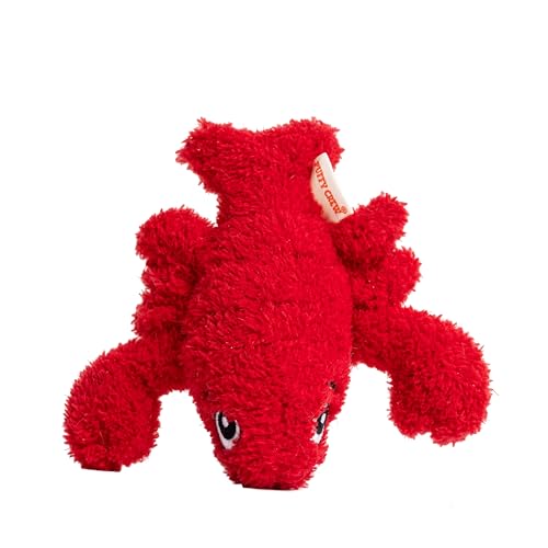 Puffy Crew Interactive Catnip Cat Plush Toy Ocean Theme 5 for All Breed Size Cats (Lobster)