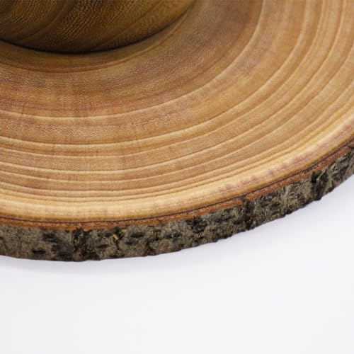Wood Cake Stand 10-12 Inch, Natural Wedding Cake Table Display Stands, Rustic Large Cake Decorating Supplies for Party/Baby Showers/Reception/Event by Kazozobi - Image 3