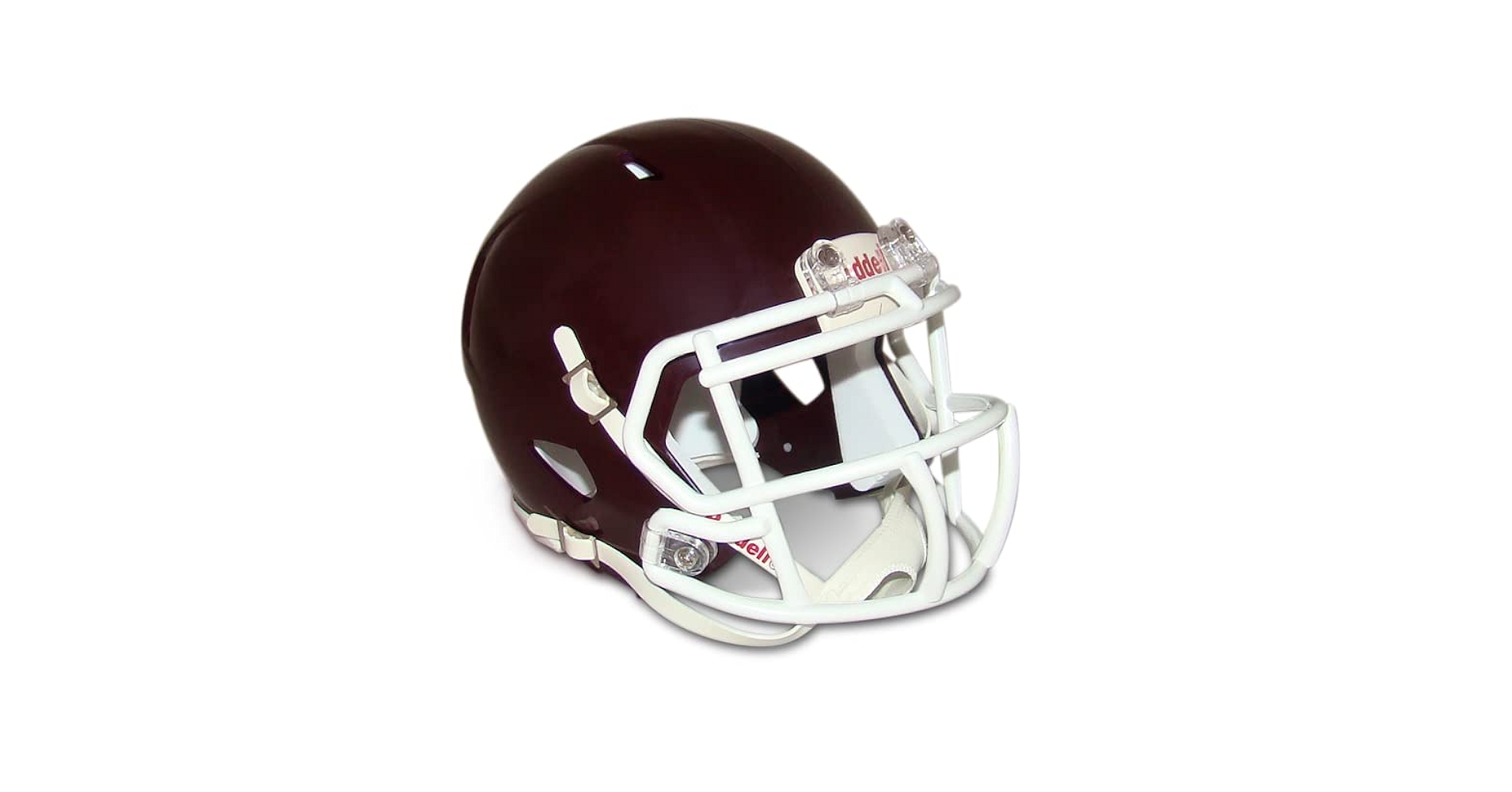 美品 Riddell Revolution Ｍ Maroon with White Mask Blank Riddell Revolution SPEED Mini