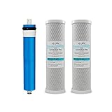 Combo Pack RO Set for GXRM10G, GXRM10RBL 50GPD Compatible Filters for GE FX12P FX12M Replacement...