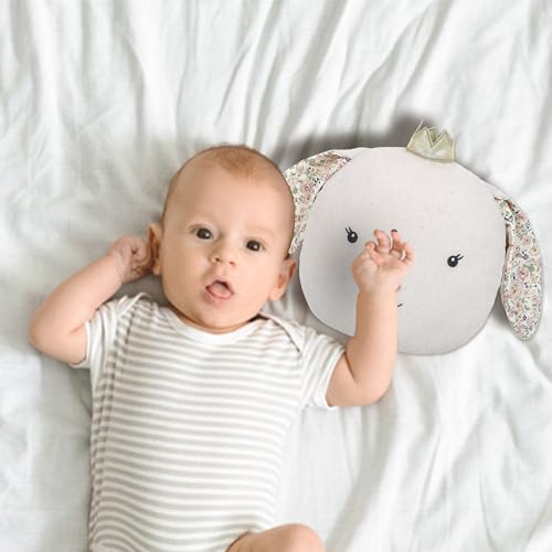 Mon Ami ST1147 Faith Bunny Accent Décor Pillow 12X11", Plush Rabit Cuddle Cushion, Decorative Throw Pillow For Child’S Nursery thumb #7