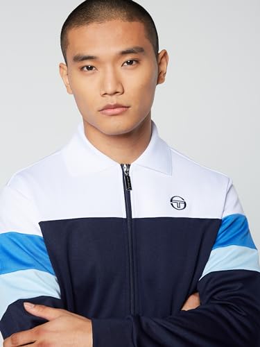Sergio Tacchini Tomme Track Jacket Archivio - Maritime Blue4