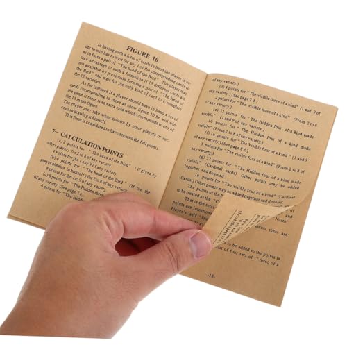 Libro guía de aprendizaje Mahjong 3 piezas VOSAREA miniatura 4