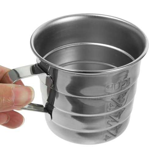 Vaso medidor de acero inoxidable OKUMEYR 8.2X6.9X6.5 cm miniatura 6