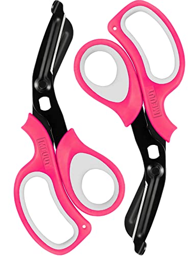 MEUUT Medical Scissors 2-Pack Trauma Shears for Nurses All Purpose Scissors