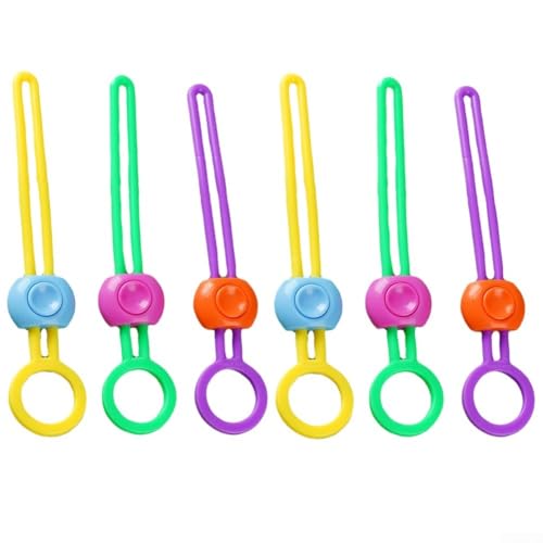 Lot de 6 sangles d'étanchéité réglables en silicone pour sacs de rangement et câbles, gadgets de cuisine, utilisation portable