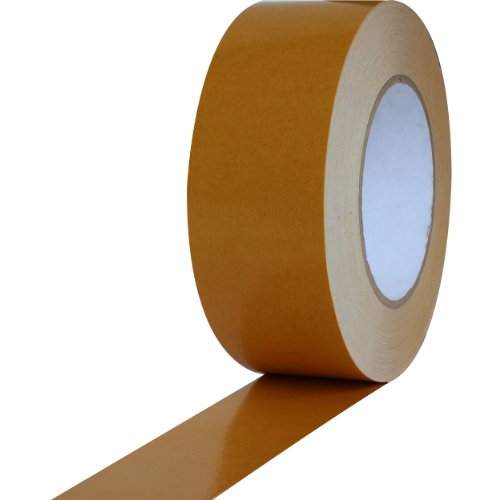 Image of ProTapes Pro 970 Double Coated PVC Tape, 8.3 mils Thick, 60 yds Length x 2 inch Width, White (Pack of 24)